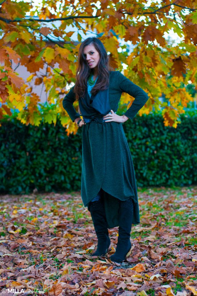 MY OUTFIT Uncategorized  Autumn colors and about the way you should wear the cardigan