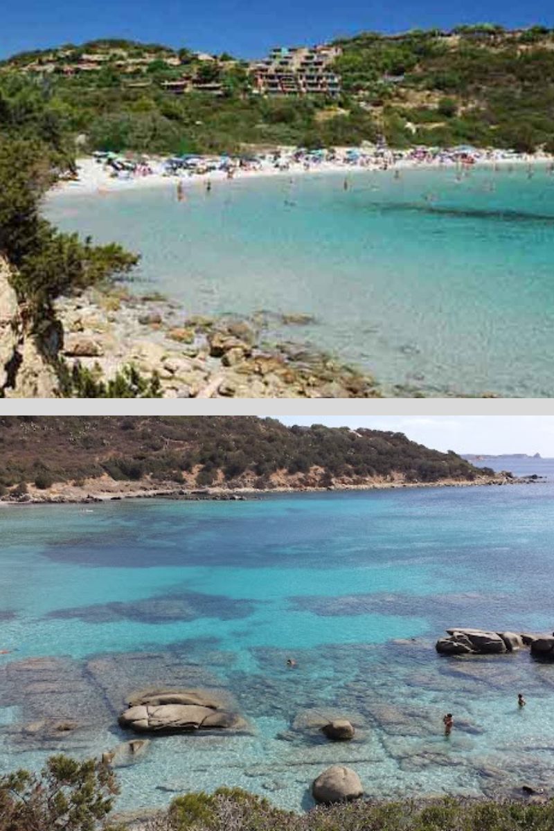 Plaja is Traias, Villasimius, Sardegna
