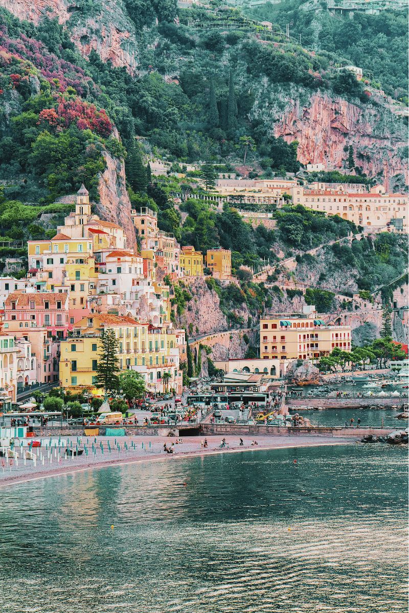 With its picturesque landscapes, the Amalfi Coast is a paradise