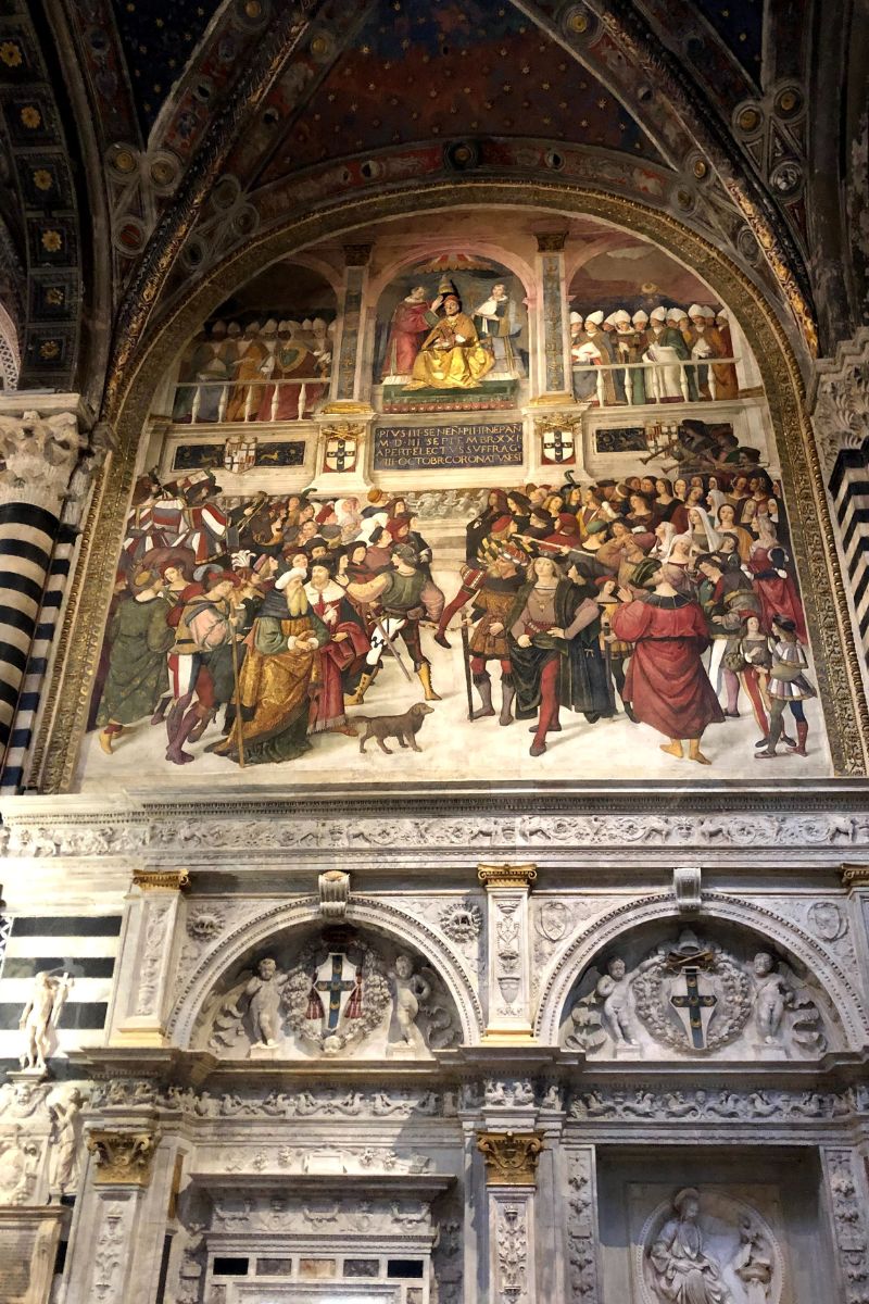 fresc catedrala din Siena