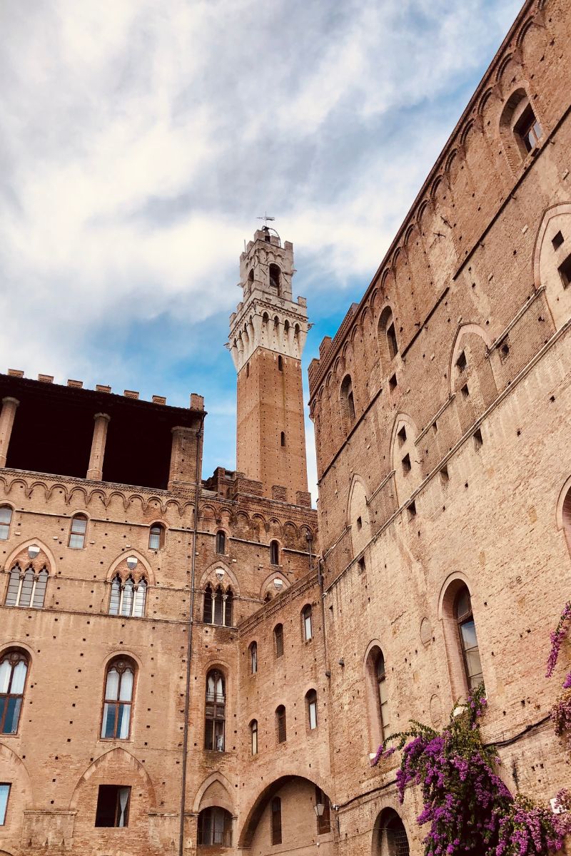 Siena- Italia- Torre del mangia