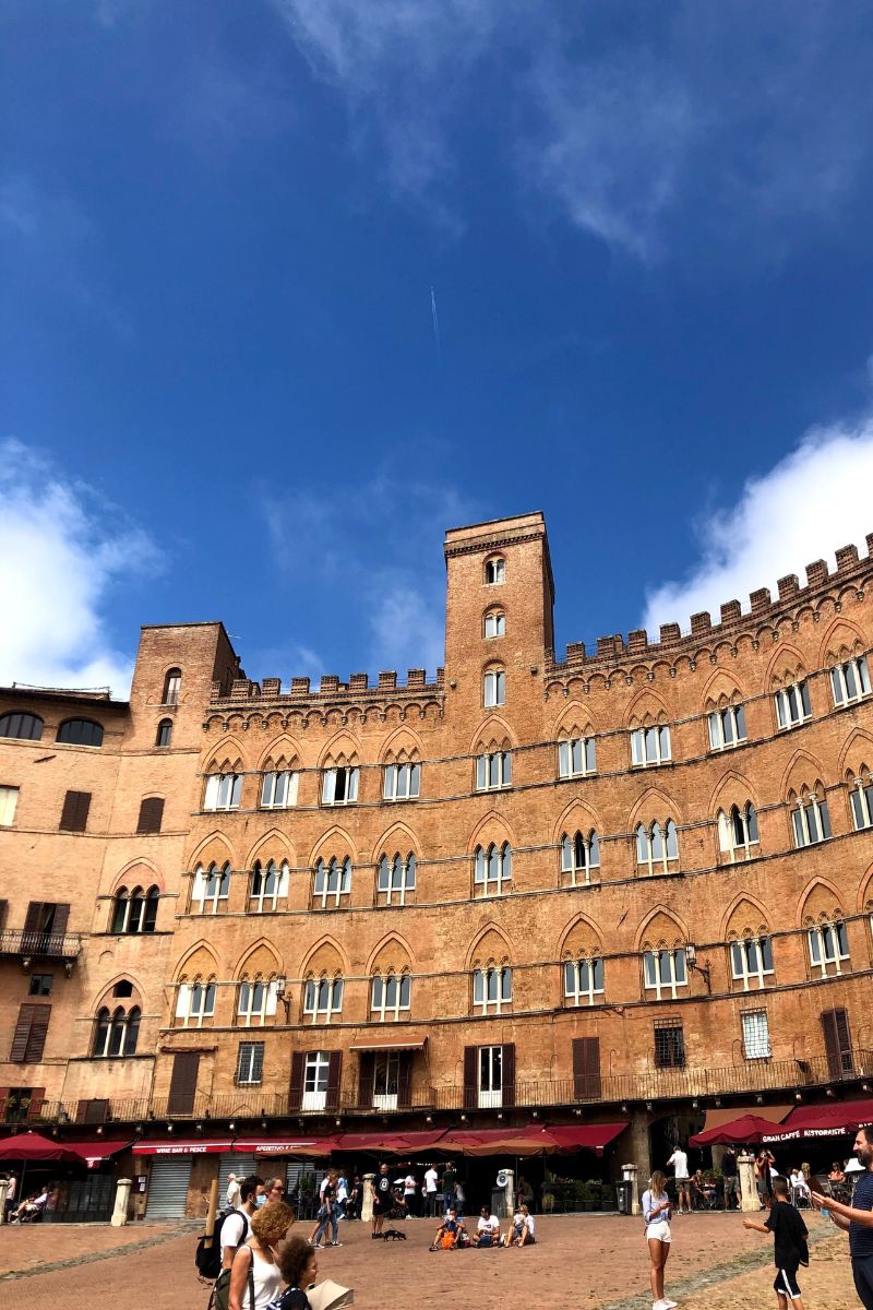 Siena- Italy, picture of piazza del campo