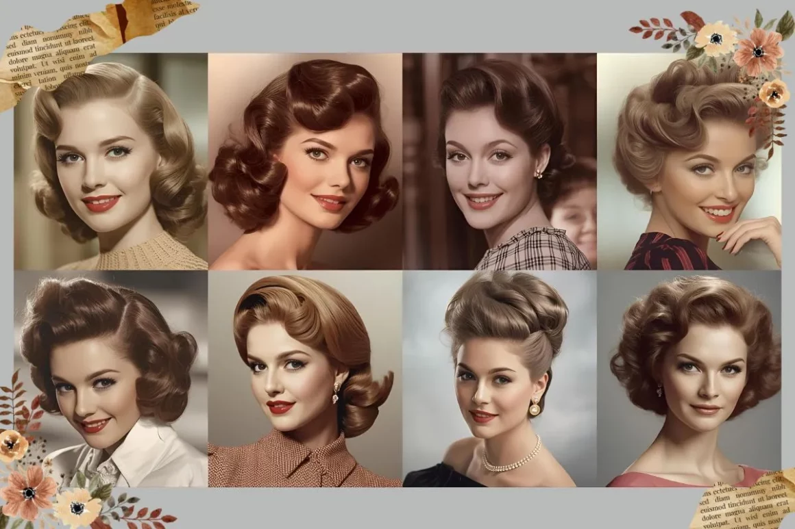 Idee de coafură vintage ușor de recreat acasă, inspirată din anii '40 și '50